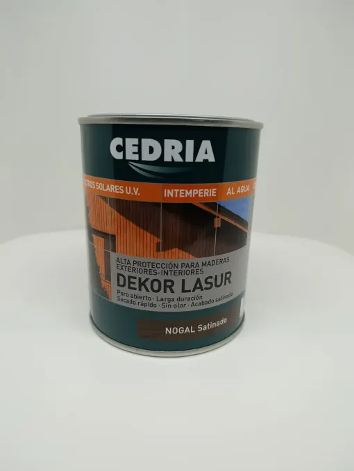 CEDRIA DEKOR LASUR NOGAL 0,75L
